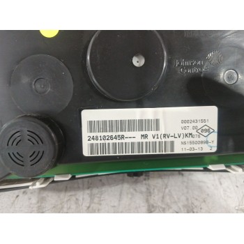 Recambio de cuadro instrumentos para dacia sandero ii (b8_) 1.5 dci referencia OEM IAM 248102645R  