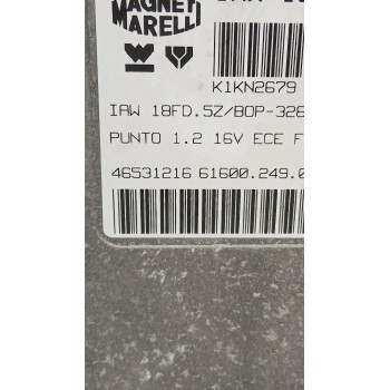 Recambio de centralita motor uce para fiat punto descapotable (176_) 60 1.2 (176ar_, 176br_) referencia OEM IAM 46531216  