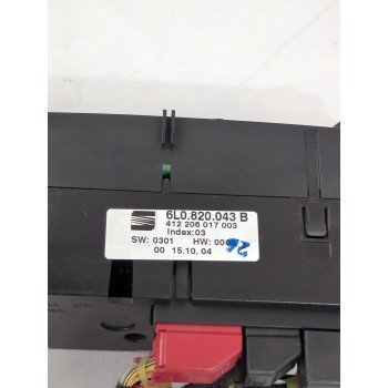 Recambio de mando calefaccion / aire acondicionado para seat ibiza iii (6l1) 1.4 16v referencia OEM IAM 6L0820043B  