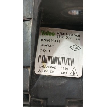 Recambio de faro antiniebla izquierdo para renault clio iii (br0/1, cr0/1) 1.4 16v referencia OEM IAM 8200002469  
