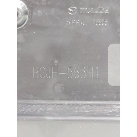 Recambio de cubrecarter para mazda 3 hatchback (bp) skyactiv-x m hybrid awd (bp2h) referencia OEM IAM BCJH563H1  