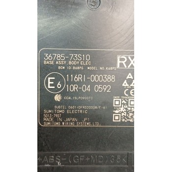 Recambio de modulo electronico para suzuki ignis iii (mf, ff) 1.2 (atk412) referencia OEM IAM 36785-73S10  