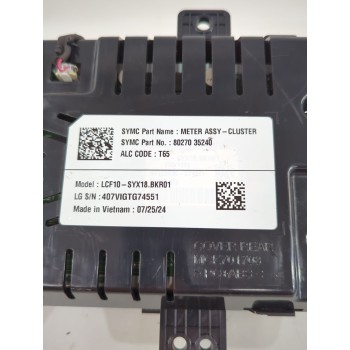 Recambio de cuadro instrumentos para ssangyong tivoli 1.5 referencia OEM IAM 8027035240/LCF10SYX18BKR01/MCK701708  