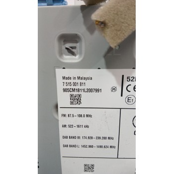 Recambio de pantalla multifuncion para suzuki ignis iii (mf, ff) 1.2 (atk412) referencia OEM IAM 7515001811  