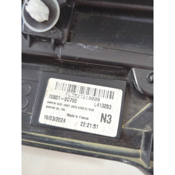 Recambio de maneta exterior porton para toyota yaris cross (mxp_) 1.5 hybrid (mxpj10) referencia OEM IAM 768010D760  