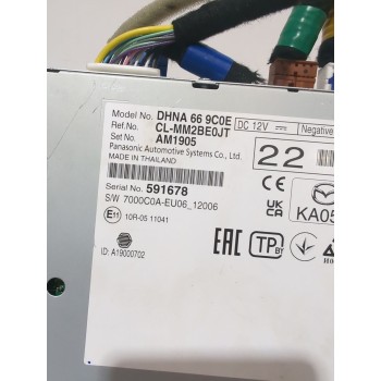 Recambio de sistema navegacion gps para mazda 3 hatchback (bp) skyactiv-x m hybrid awd (bp2h) referencia OEM IAM DHNA669C0E  
