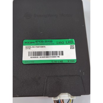 Recambio de modulo electronico para ssangyong tivoli 1.5 referencia OEM IAM F04010067A/8712035100/GW2407240276  