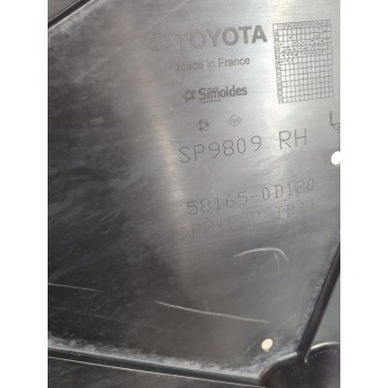Recambio de cubrecarter para toyota yaris cross (mxp_) 1.5 hybrid (mxpj10) referencia OEM IAM 581650D120  