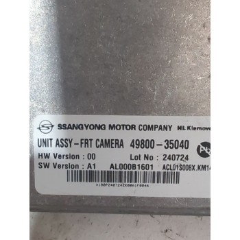 Recambio de camara vision frontal para ssangyong tivoli 1.5 referencia OEM IAM 4980035040  