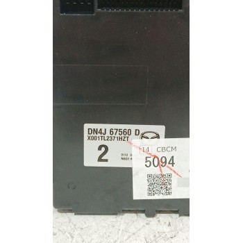 Recambio de modulo electronico para mazda 3 hatchback (bp) skyactiv-x m hybrid awd (bp2h) referencia OEM IAM DN4J67560D  