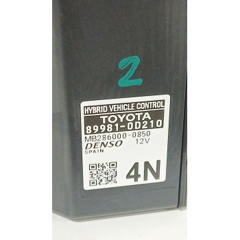 Recambio de modulo electronico para toyota yaris cross (mxp_) 1.5 hybrid (mxpj10) referencia OEM IAM 899810D210  