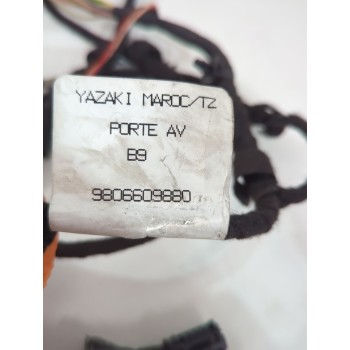 Recambio de cableado puerta para peugeot partner furgoneta/monovolumen 1.6 hdi 90 referencia OEM IAM 9806609880  