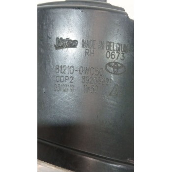 Recambio de faro antiniebla derecho para lexus ct (zwa10_) 200h (zwa10_) referencia OEM IAM 812100W050  