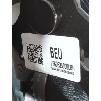 Recambio de cinturon seguridad trasero izquierdo para ssangyong tivoli 1.5 referencia OEM IAM 7560135500ACE/7560635000LBH  