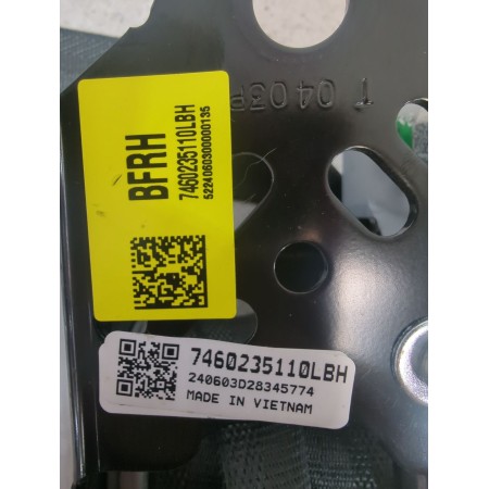 Recambio de cinturon seguridad delantero derecho para ssangyong tivoli 1.5 referencia OEM IAM 7460235100ACE  