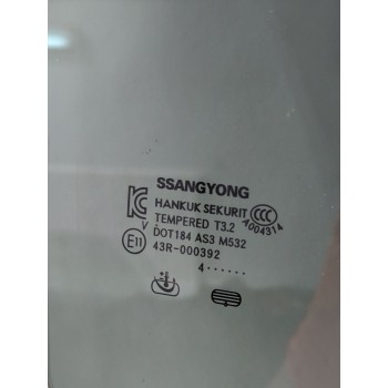 Recambio de luna trasera derecha para ssangyong tivoli 1.5 referencia OEM IAM 7338635000  