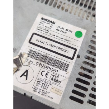 Recambio de sistema audio / radio cd para nissan primera hatchback (p12) 1.6 referencia OEM IAM 28185AV700  