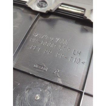 Recambio de guarnecido puerta trasera izquierda para nissan primera hatchback (p12) 1.6 referencia OEM IAM 82979AV600  