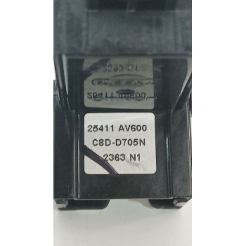 Recambio de mando elevalunas trasero derecho para nissan primera hatchback (p12) 1.6 referencia OEM IAM 25411AV600  