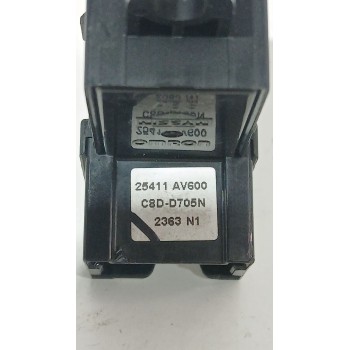 Recambio de mando elevalunas delantero derecho para nissan primera hatchback (p12) 1.6 referencia OEM IAM 25411AV600  