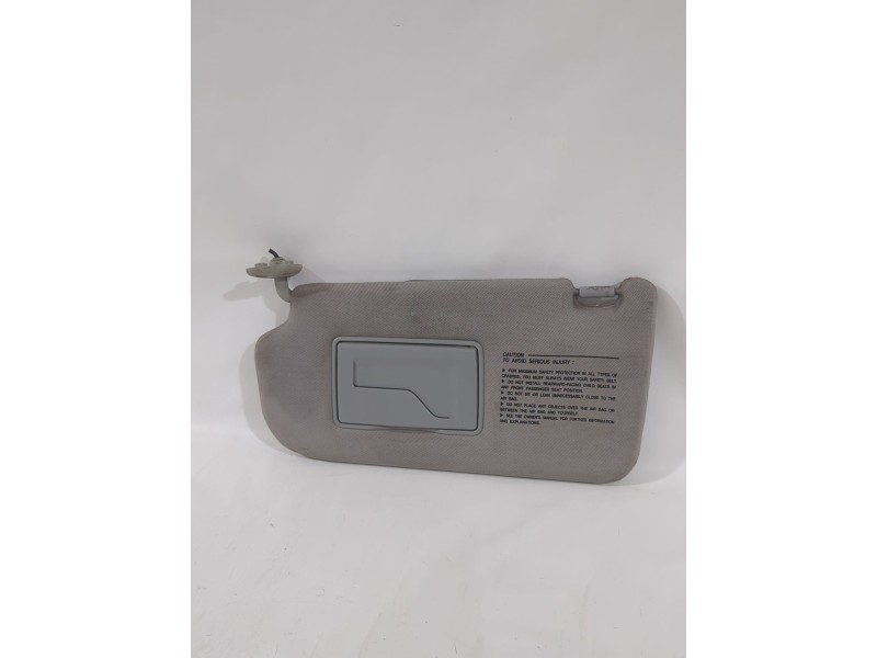 Recambio de parasol izquierdo para hyundai tucson (jm) 2.0 crdi referencia OEM IAM 852012E100GF  
