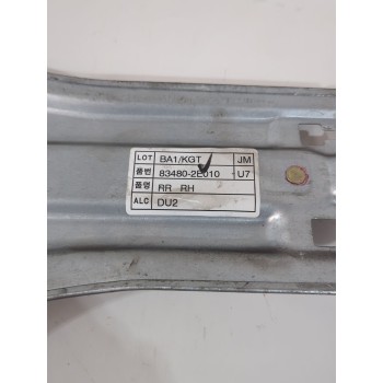 Recambio de elevalunas trasero derecho para hyundai tucson (jm) 2.0 crdi referencia OEM IAM 834062E000  