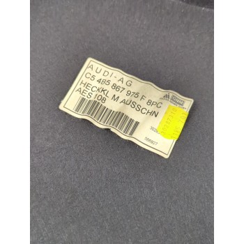 Recambio de guarnecido porton trasero para audi a6 c5 (4b2, 4b4) 2.5 tdi referencia OEM IAM 4B5867975F  