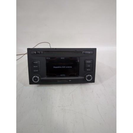 Recambio de sistema audio / radio cd para seat leon (5f1) 1.6 tdi referencia OEM IAM 5F0035869A  