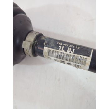 Recambio de transmision delantera izquierda para seat leon (5f1) 1.6 tdi referencia OEM IAM 1K0407271LB  