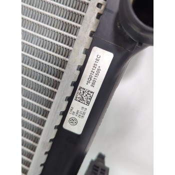 Recambio de radiador agua para seat leon (5f1) 1.6 tdi referencia OEM IAM 5Q0121251EC  