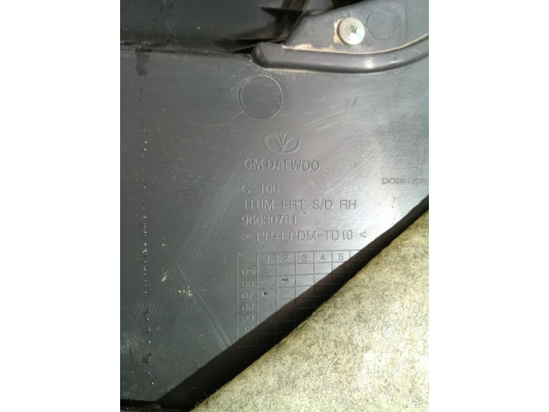 Recambio de guarnecido puerta delantera derecha para chevrolet captiva (c100, c140) 2.0 d referencia OEM IAM 96630761  