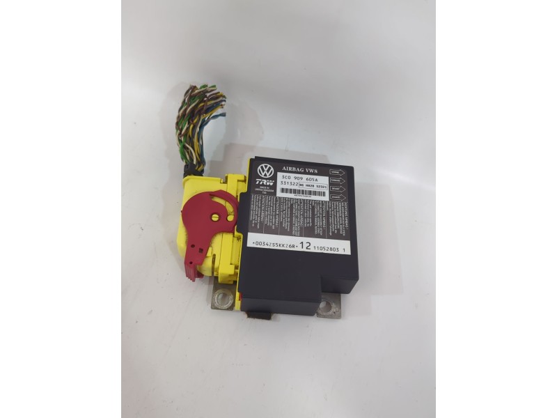 Recambio de centralita airbag para volkswagen passat b6 (3c2) 2.0 tdi 16v referencia OEM IAM 3C0909605A  