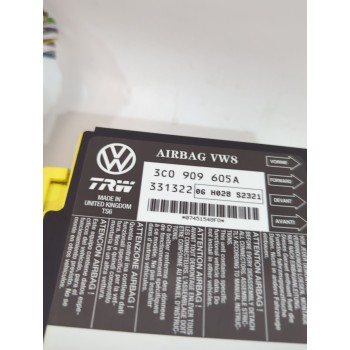 Recambio de centralita airbag para volkswagen passat b6 (3c2) 2.0 tdi 16v referencia OEM IAM 3C0909605A  