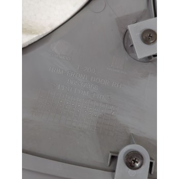 Recambio de guarnecido puerta delantera derecha para daewoo kalos sedán (klas) 1.4 referencia OEM IAM 96537366  