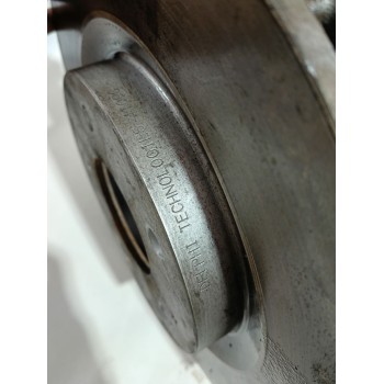 Recambio de disco freno delantero para nissan qashqai i (j10, nj10) 1.5 dci referencia OEM IAM 02C0703/2624  