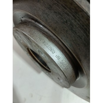 Recambio de disco freno delantero para nissan qashqai i (j10, nj10) 1.5 dci referencia OEM IAM 02C0703/2624  
