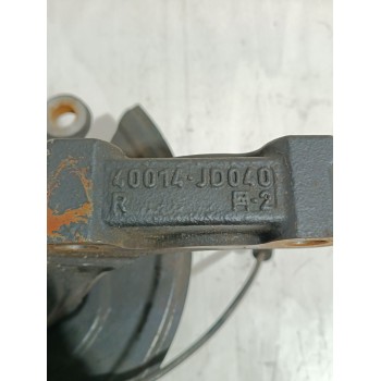 Recambio de mangueta delantera derecha para nissan qashqai i (j10, nj10) 1.5 dci referencia OEM IAM 40014JD000/40014 JD040  