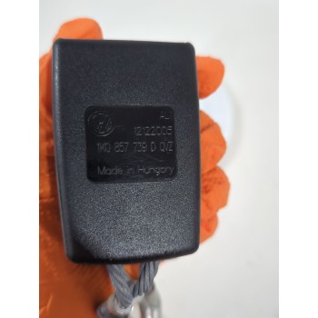 Recambio de enganche cinturon trasero central para volkswagen golf v (1k1) 1.9 tdi referencia OEM IAM 1K0857739MQVZ  