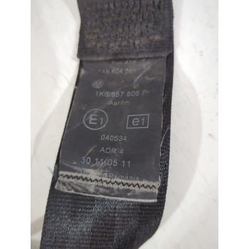 Recambio de cinturon seguridad trasero derecho para volkswagen golf v (1k1) 1.9 tdi referencia OEM IAM 1K6857806AARAA/1K6857806F