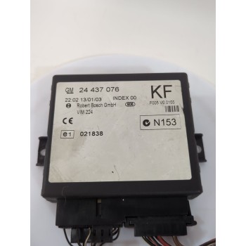 Recambio de modulo electronico para opel zafira a monospace (t98) 2.0 dti 16v (f75) referencia OEM IAM 24437076  