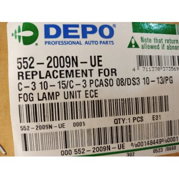 Recambio de faro antiniebla izquierdo para » otros... modelos referencia OEM IAM 5522009NUE  