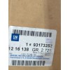 Recambio de faro derecho para opel referencia OEM IAM 93173252/1305630346  