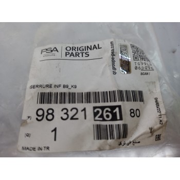 Recambio de cerradura puerta trasera derecha para » otros... modelos referencia OEM IAM 9832126180  