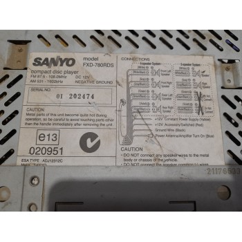 Recambio de sistema audio / radio cd para » otros... modelos referencia OEM IAM UNIVERSAL!!  