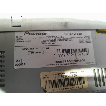 Recambio de sistema audio / radio cd para » otros... modelos referencia OEM IAM UNIVERSAL!!  