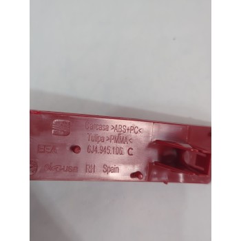 Recambio de reflector trasero para seat referencia OEM IAM 6J4945106C  