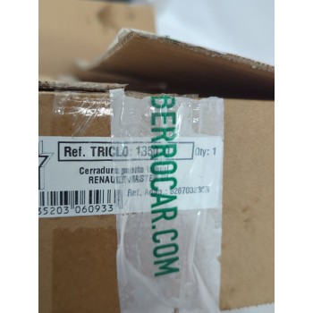 Recambio de cerradura puerta lateral corredera izquierda para renault referencia OEM IAM 826703236R  