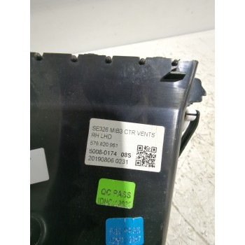 Recambio de rejilla aireadora para seat referencia OEM IAM 576820951  