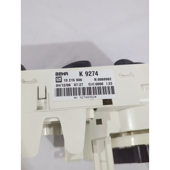 Recambio de mando calefaccion / aire acondicionado para opel referencia OEM IAM 13219168/13215936  