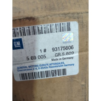 Recambio de disco freno delantero para opel referencia OEM IAM 93175606  